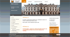 Desktop Screenshot of muzeum-miedzi.art.pl